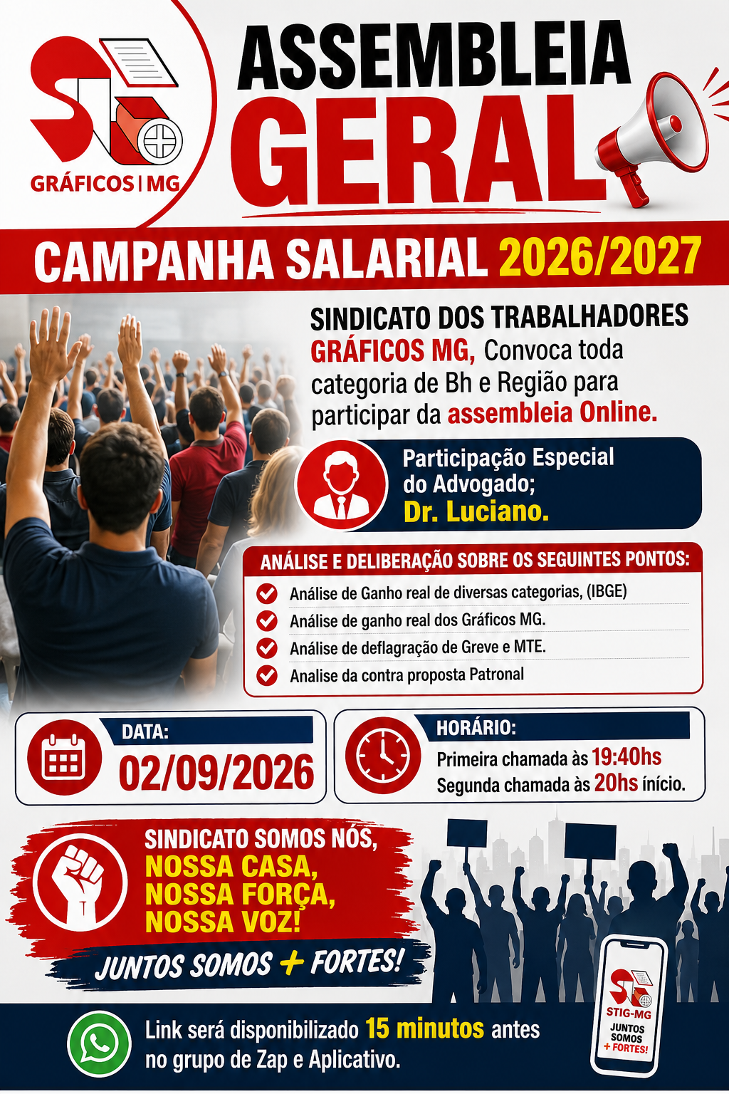 CAMPANHA SALARIAL BH E REGIÃO 2026